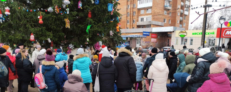 Новогодний праздник в ТОС поселка Светлоярский и 7-го микрорайона