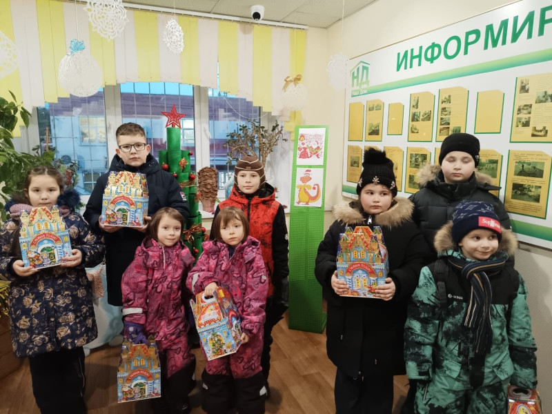 Владимир Аношкин поздравил с Новым годом многодетные семьи своего округа