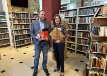 Николай Чернышов принял участие в акции к международному дню книгодарения