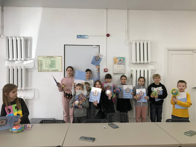 Мария Самоделкина организовала мастер-класс для детей из многодетных семей