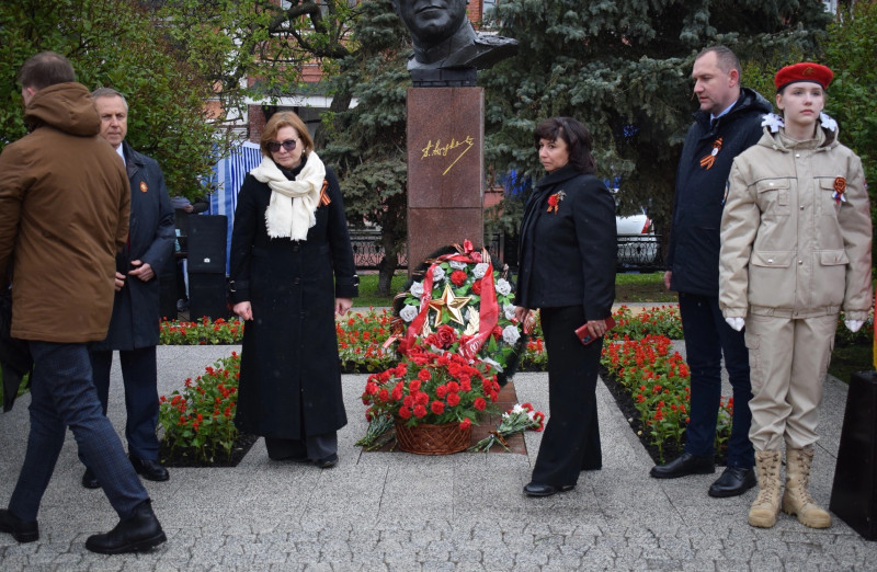 Ольга Балакина приняла участие в памятных мероприятиях, посвящённых 79-ой годовщине Победы в Великой Отечественной войне