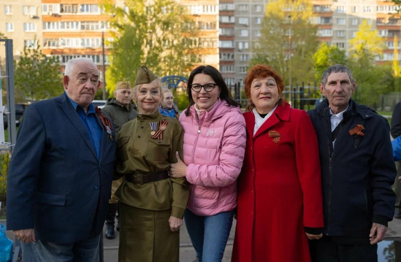 Мария Самоделкин организовала праздничный концерт ко Дню Победы в Канавинском районе