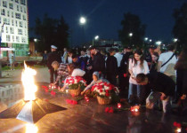 Жители ТОС Сормовского района приняли участие в акции «Свеча памяти»