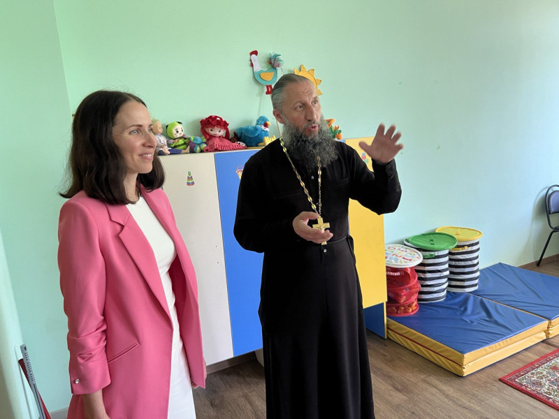 Татьяна Дружинина посетила семейный центр Ковчег в Ленинском районе